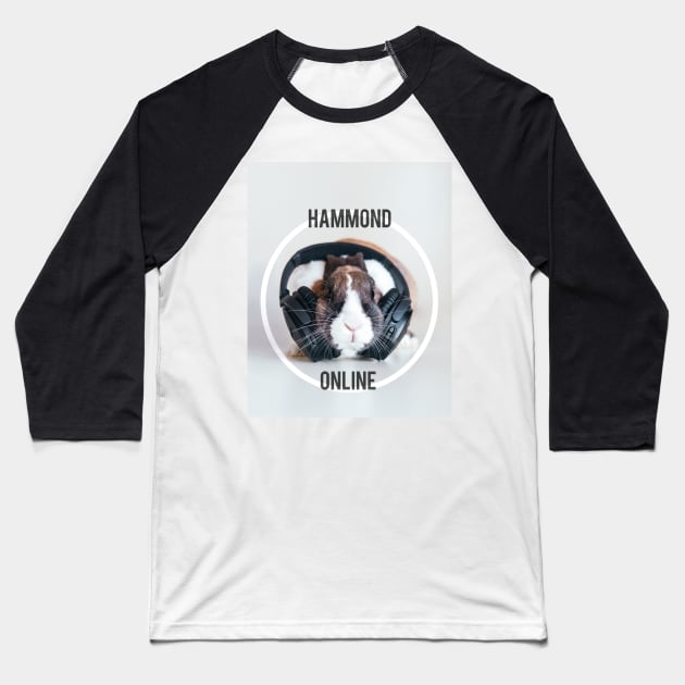 Hammond Online Baseball T-Shirt by BlueKites